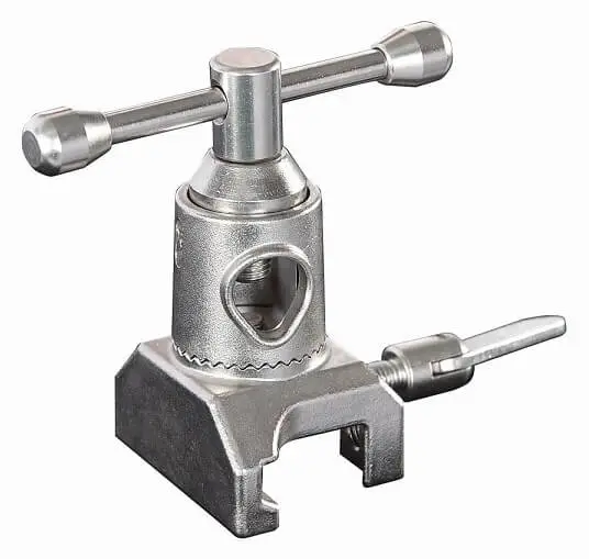 Surgical table universal rail clamps