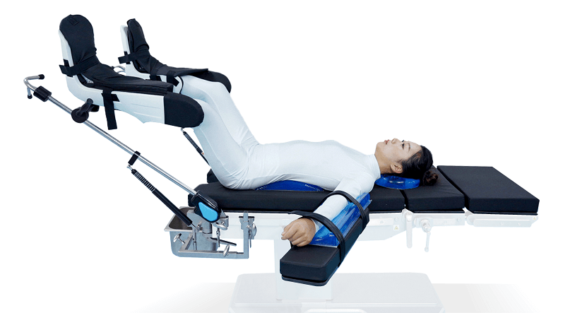 Anatomic details of Pneumatic Lithotomy Stirrups