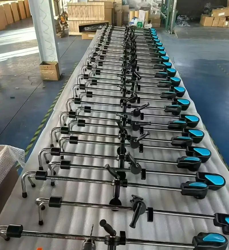 Lithotomy stirrups bulk producing